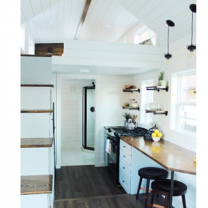 The Sprout from Mustard Seed Tiny Homes - kitchen view